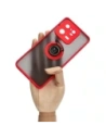 Kup Etui z uchwytem na palec Bizon Case Hybrid Ring do Xiaomi 13 Pro przydymione z czerwoną ramką - BIZ1984 - {ean13} - Sklep Home Screen
