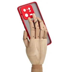 Kup Etui z uchwytem na palec Bizon Case Hybrid Ring do Xiaomi 13 Pro przydymione z czerwoną ramką - BIZ1984 - {ean13} - Sklep Home Screen