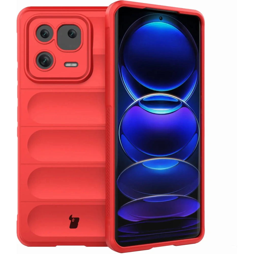 Pancerne etui Bizon Case Tur do Xiaomi 13 Pro czerwone