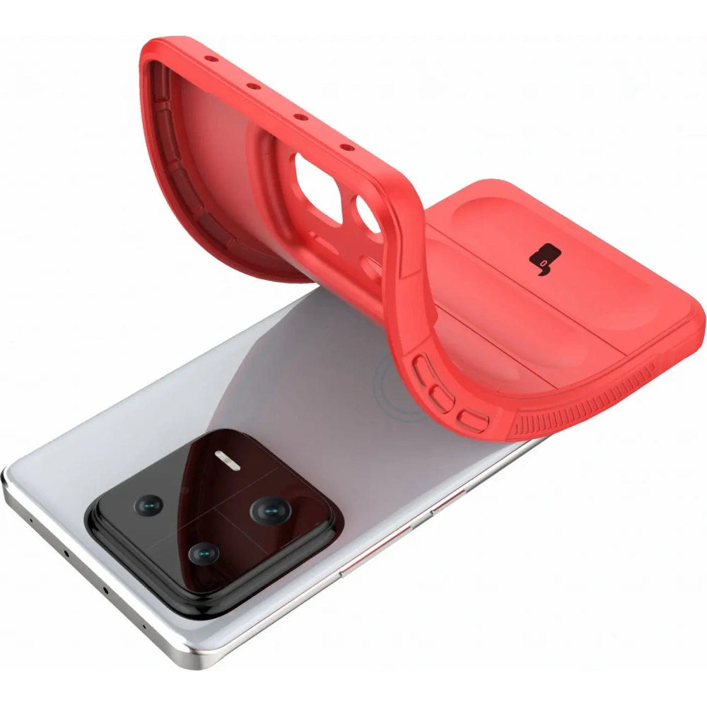 Pancerne etui Bizon Case Tur do Xiaomi 13 Pro czerwone