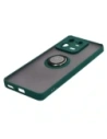 Buy Bizon Case Hybrid Ring Xiaomi 13 Pro smoky with a dark green frame - BIZ1988 - {ean13} - Home Screen Store Europe