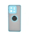 Kup Bizon Case Hybrid Ring Xiaomi 13 Pro rauchig mit einem hellblauen Rahmen - BIZ1989 - {ean13} - Sklep Home Screen