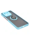 Kup Bizon Case Hybrid Ring Xiaomi 13 Pro rauchig mit einem hellblauen Rahmen - BIZ1989 - {ean13} - Sklep Home Screen