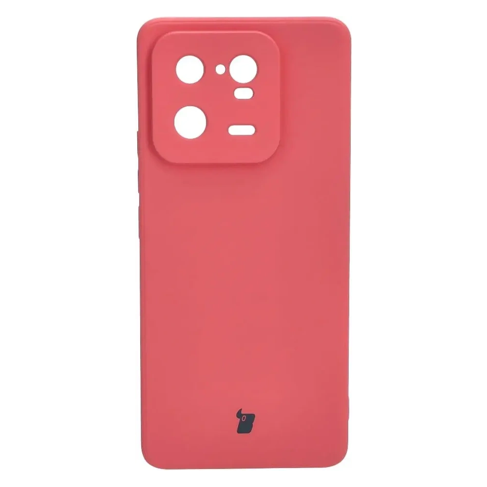Etui Bizon Case Silicone Sq do Xiaomi 13 Pro brudny róż