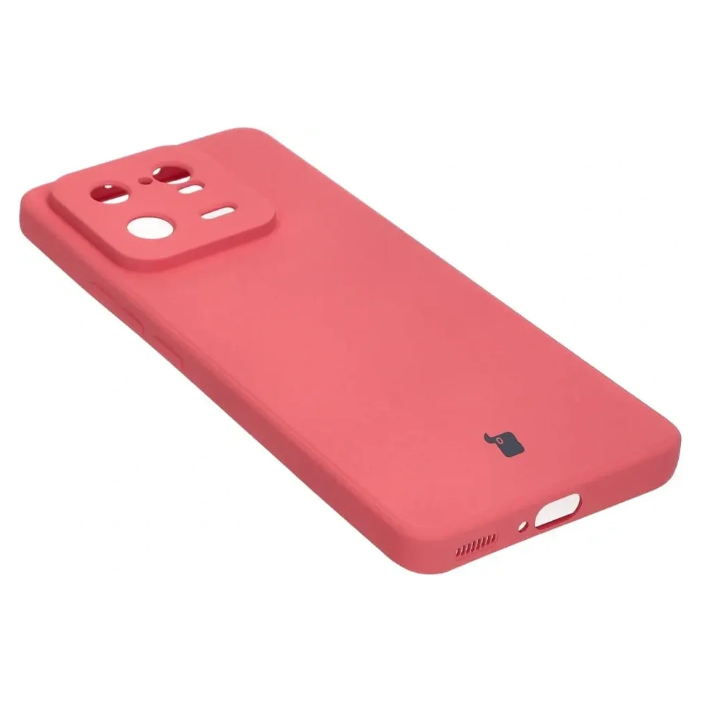 Etui Bizon Case Silicone Sq do Xiaomi 13 Pro brudny róż