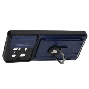 Kup Bizon Case Camshield Card Slot Ring Xiaomi 13 Pro marineblau - BIZ1994 - {ean13} - Sklep Home Screen