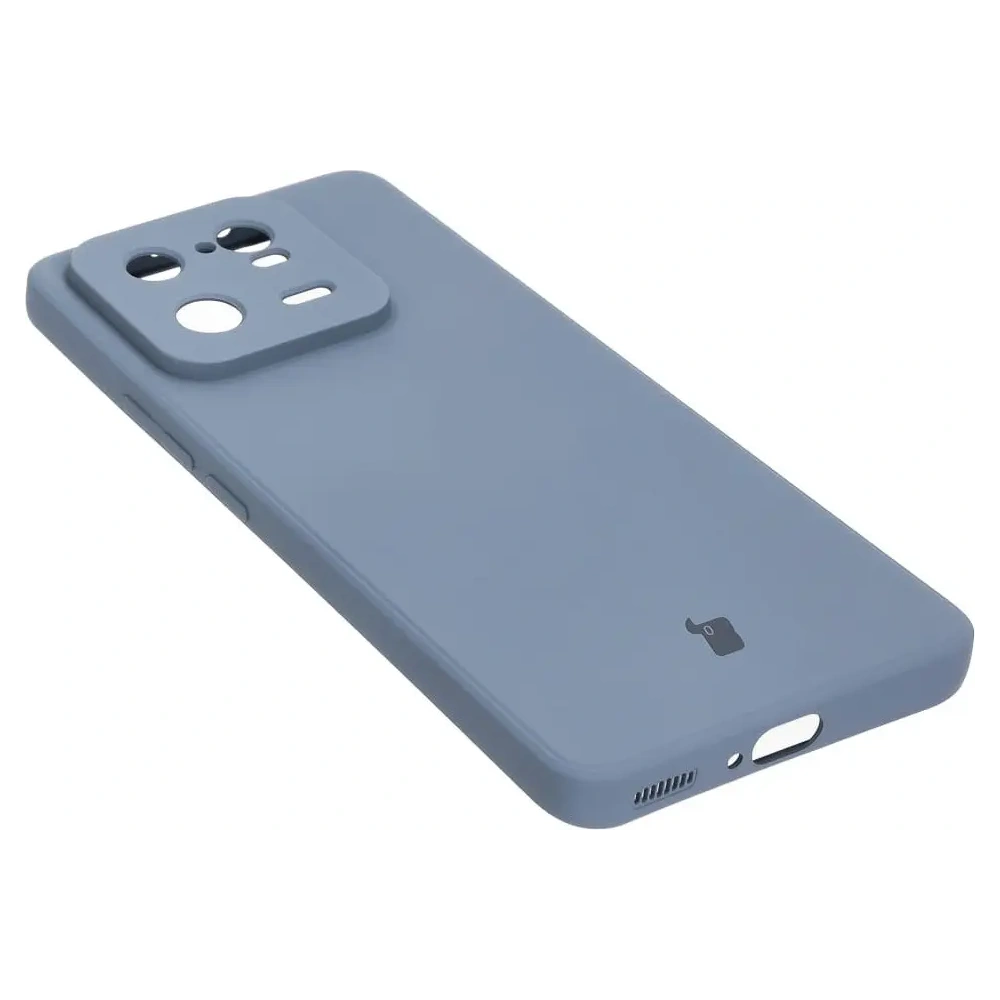 Etui Bizon Case Silicone Sq do Xiaomi 13 Pro szare