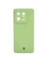 Etui Bizon Case Silicone Sq do Xiaomi 13 Pro jasnozielone