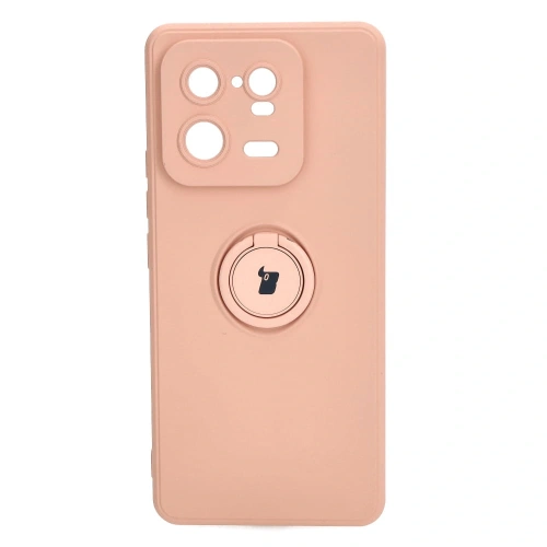 Kup Etui Bizon Case Silicone Ring Sq do Xiaomi 13 Pro světle růžové - BIZ2002 - {ean13} - Sklep Home Screen