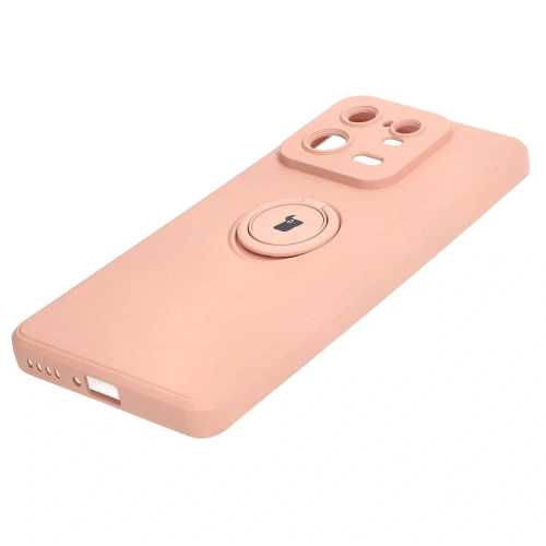 Kup Etui Bizon Case Silicone Ring Sq do Xiaomi 13 Pro světle růžové - BIZ2002 - {ean13} - Sklep Home Screen