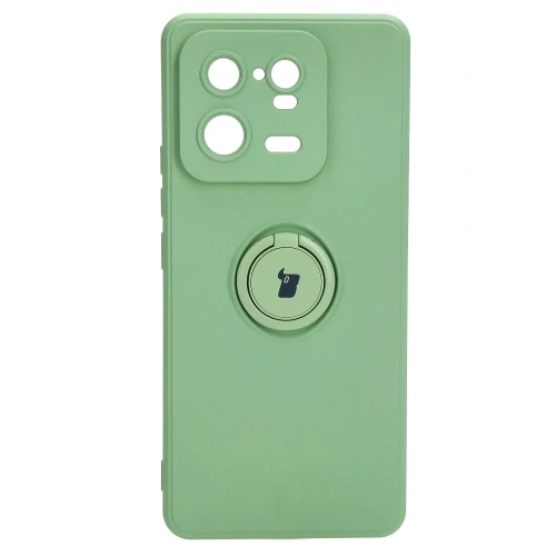 Kup Etui Bizon Case Silicone Ring Sq do Xiaomi 13 Pro jasnozielone - BIZ2005 - {ean13} - Sklep Home Screen
