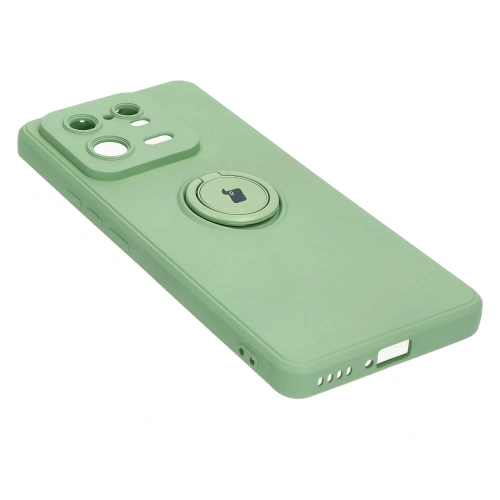 Kup Etui Bizon Case Silicone Ring Sq do Xiaomi 13 Pro jasnozielone - BIZ2005 - {ean13} - Sklep Home Screen