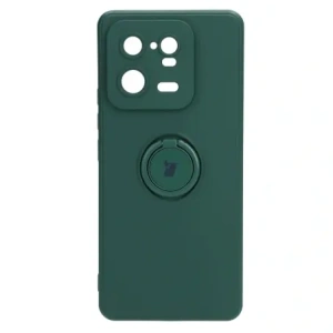 Kup Etui Bizon Case Silicone Ring Sq do Xiaomi 13 Pro ciemnozielone - BIZ2008 - {ean13} - Sklep Home Screen