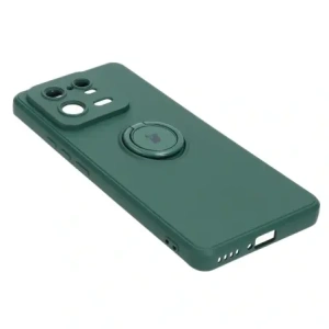 Kup Etui Bizon Case Silicone Ring Sq do Xiaomi 13 Pro ciemnozielone - BIZ2008 - {ean13} - Sklep Home Screen