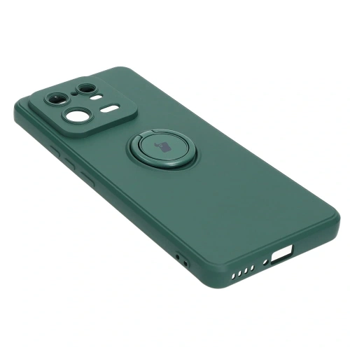 Kup Etui Bizon Case Silicone Ring Sq do Xiaomi 13 Pro ciemnozielone - BIZ2008 - {ean13} - Sklep Home Screen