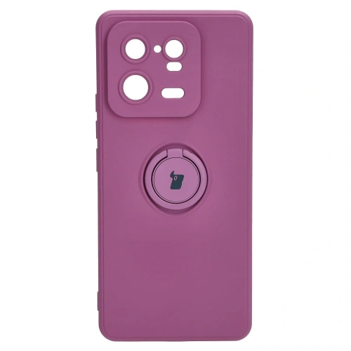 Kup Etui Bizon Case Silicone Ring Sq do Xiaomi 13 Pro ciemnofioletowe - BIZ2009 - {ean13} - Sklep Home Screen