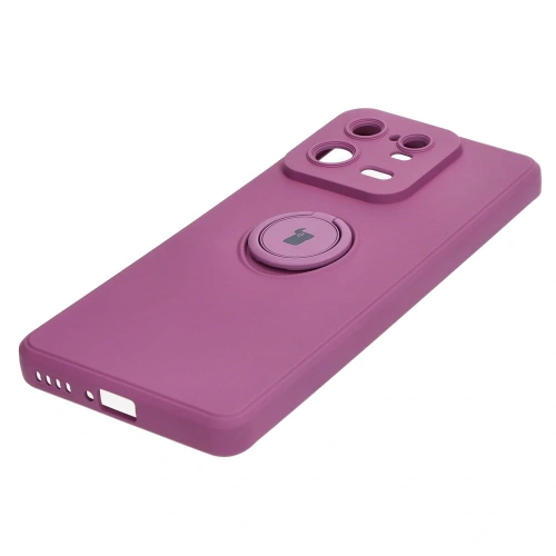 Kup Etui Bizon Case Silicone Ring Sq do Xiaomi 13 Pro ciemnofioletowe - BIZ2009 - {ean13} - Sklep Home Screen