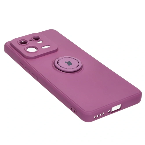 Kup Etui Bizon Case Silicone Ring Sq do Xiaomi 13 Pro ciemnofioletowe - BIZ2009 - {ean13} - Sklep Home Screen