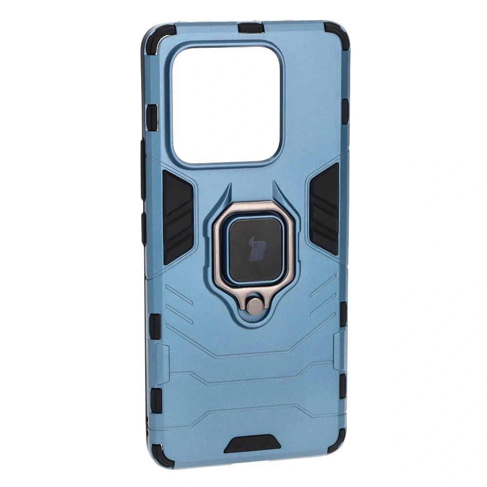 Etui Bizon Case Armor Ring do Xiaomi 13 Pro niebieskie
