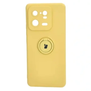 Kup Etui Bizon Case Silicone Ring Sq do Xiaomi 13 Pro żółte - BIZ2016 - {ean13} - Sklep Home Screen