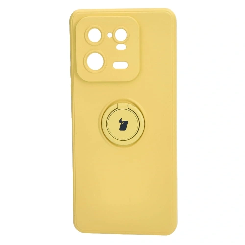 Kup Etui Bizon Case Silicone Ring Sq do Xiaomi 13 Pro żółte - BIZ2016 - {ean13} - Sklep Home Screen