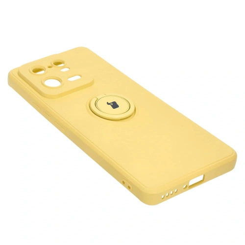 Kup Etui Bizon Case Silicone Ring Sq do Xiaomi 13 Pro żółte - BIZ2016 - {ean13} - Sklep Home Screen