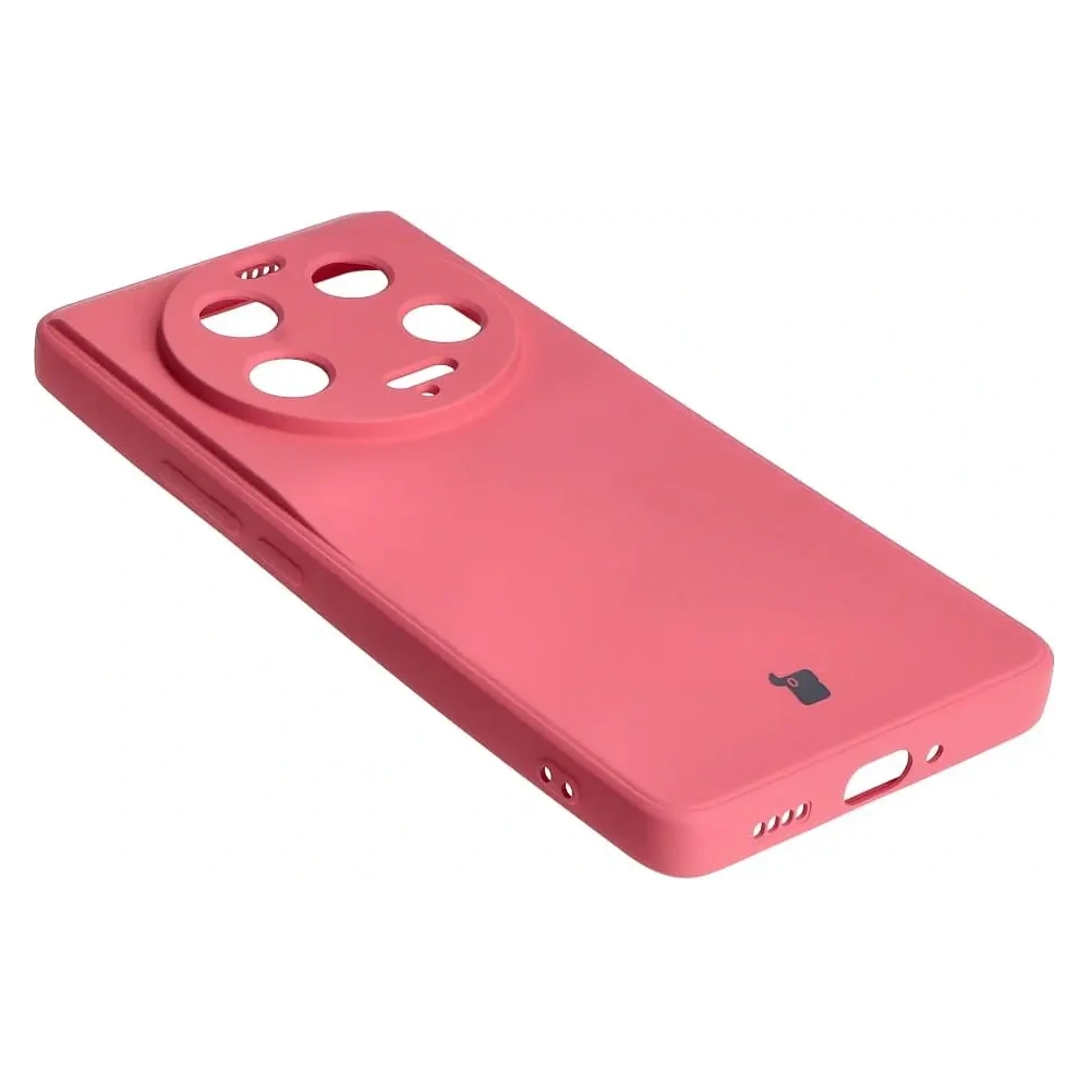 Etui Bizon Case Silicone Sq do Xiaomi 13 Ultra brudny róż