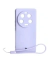 Caz de silicon Bizon Sq Xiaomi 13 Ultra mov deschis