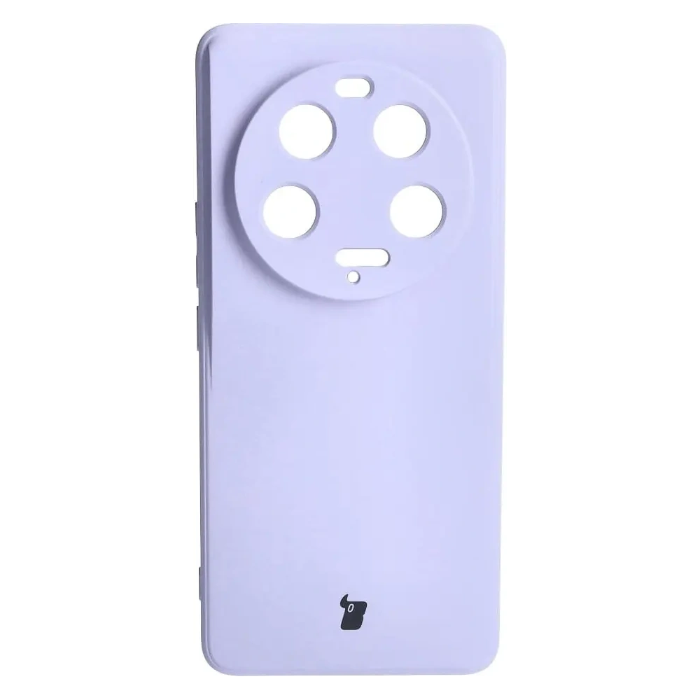 Etui Bizon Case Silicone Sq do Xiaomi 13 Ultra jasnofioletowe