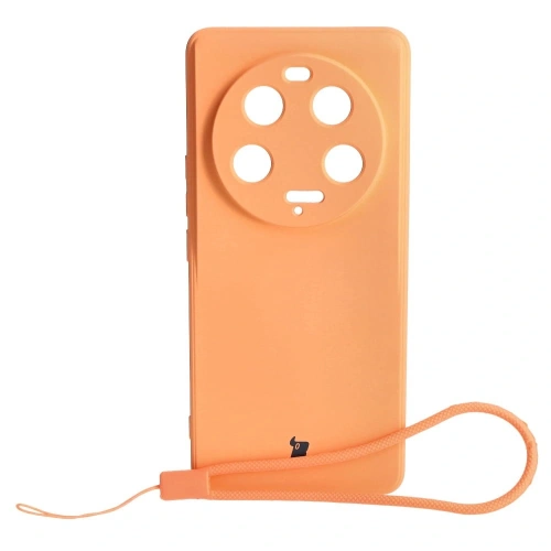 Kup Etui Bizon Case Silicone Sq do Xiaomi 13 Ultra pomarańczowe - BIZ2024 - {ean13} - Sklep Home Screen