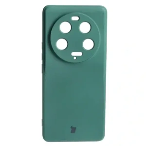 Kup Etui Bizon Case Silicone Sq do Xiaomi 13 Ultra ciemnozielone - BIZ2026 - {ean13} - Sklep Home Screen