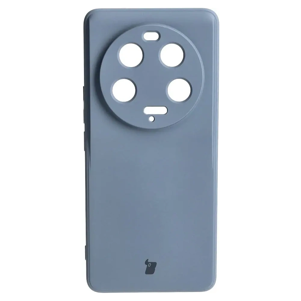 Etui Bizon Case Silicone Sq do Xiaomi 13 Ultra szare