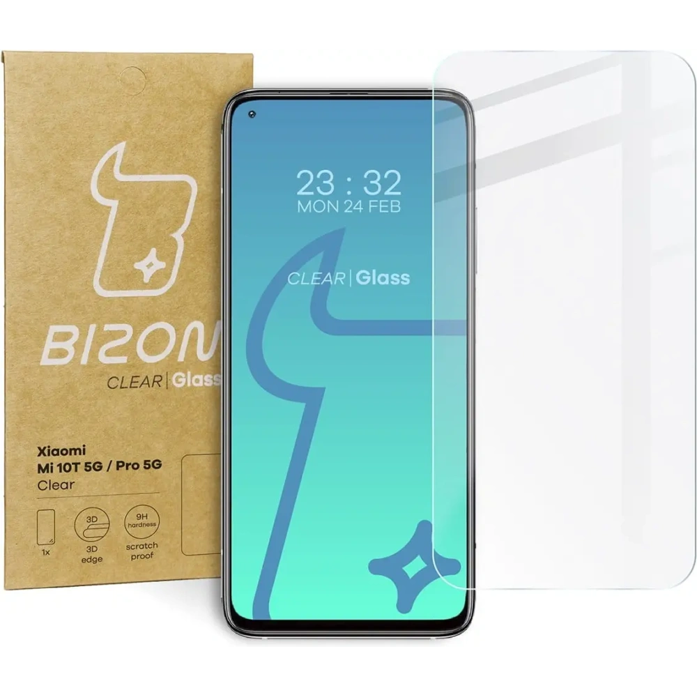 Szkło hartowane Bizon Glass Clear do Xiaomi Mi 10T 5G / Pro 5G
