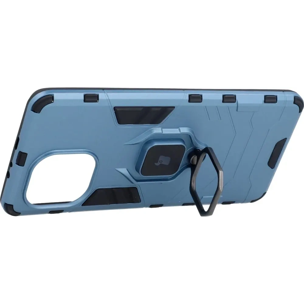 Etui Bizon Case Armor Ring do Xiaomi Mi 11 niebieskie