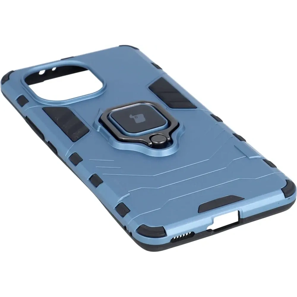 Etui Bizon Case Armor Ring do Xiaomi Mi 11 niebieskie