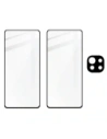 Kup Bizon Glass Edge edzett üveg - [2 PACK] + lencsevédő Xiaomi Mi 11 Lite / 5G / 5G NE fekete - BIZ2037 - {ean13} - Sklep Home Screen