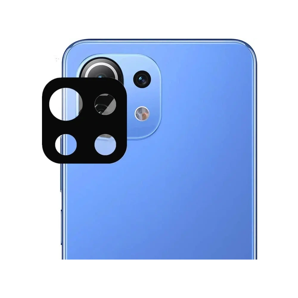 Szkło na aparat Bizon Glass Lens do Xiaomi Mi 11 Lite / 5G / 5G NE [2 PACK]