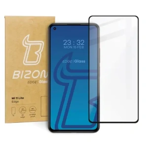 Kup Bizon Glass Edge Xiaomi Mi 11 Lite / 5G / 5G NE schwarz - BIZ2039 - {ean13} - Sklep Home Screen