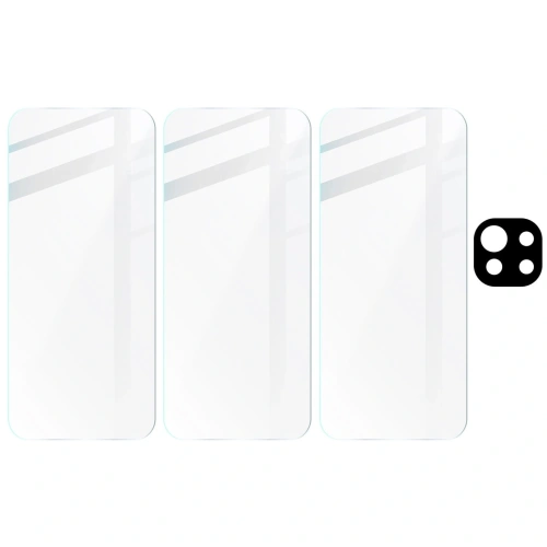 Kup Tvrzené sklo Bizon Glass Clear - 3 ks + objektiv Xiaomi Mi 11 Lite / 5G / 5G NE - BIZ2040 - {ean13} - Sklep Home Screen