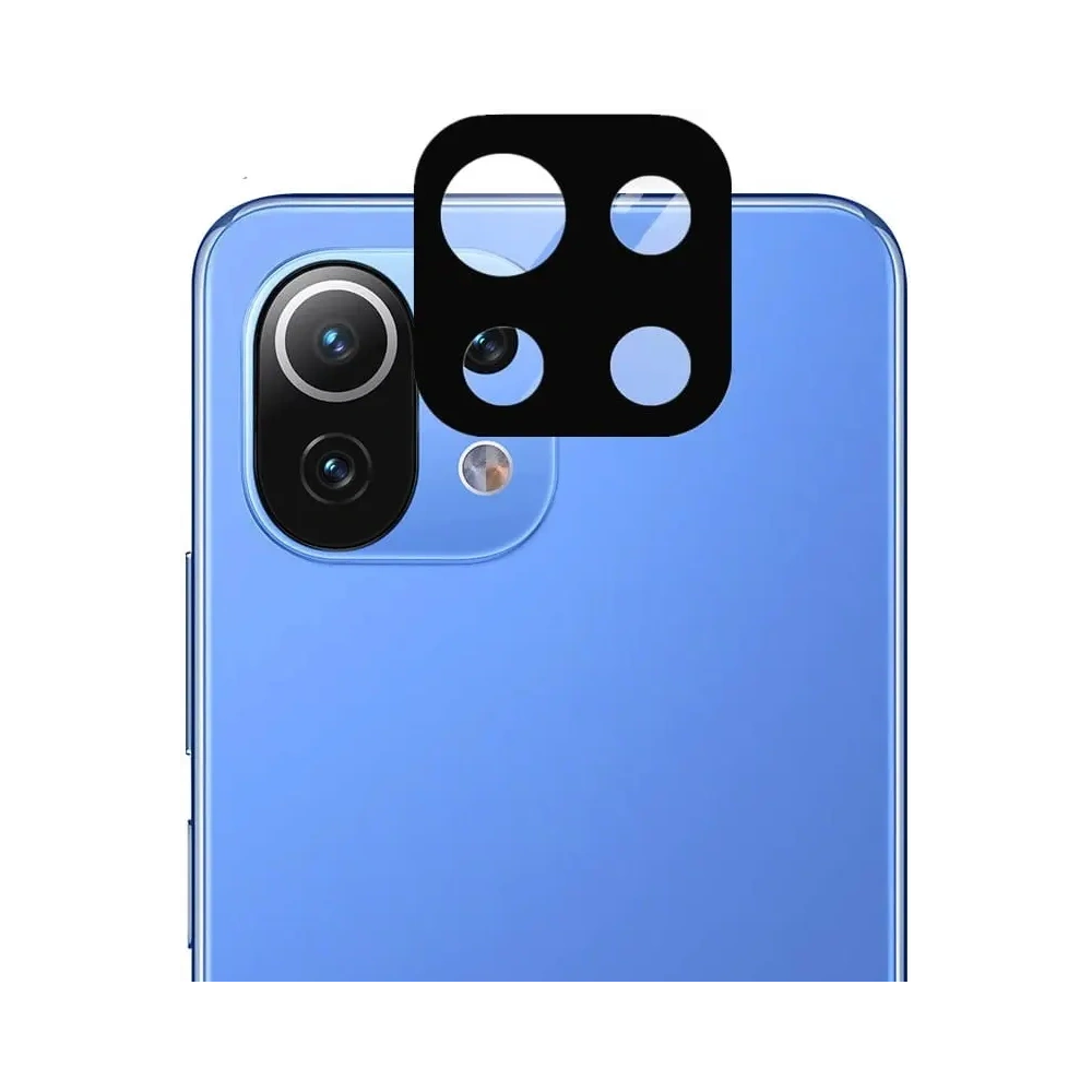 Szkło hartowane Bizon Glass Clear - 3 szt. + obiektyw Xiaomi Mi 11 Lite / 5G / 5G NE