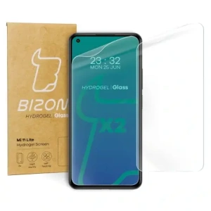 Kup Bizon Glass Hydrogel Xiaomi Mi 11 Lite / 5G / 5G NE [2 PACK] - BIZ2042 - {ean13} - Sklep Home Screen