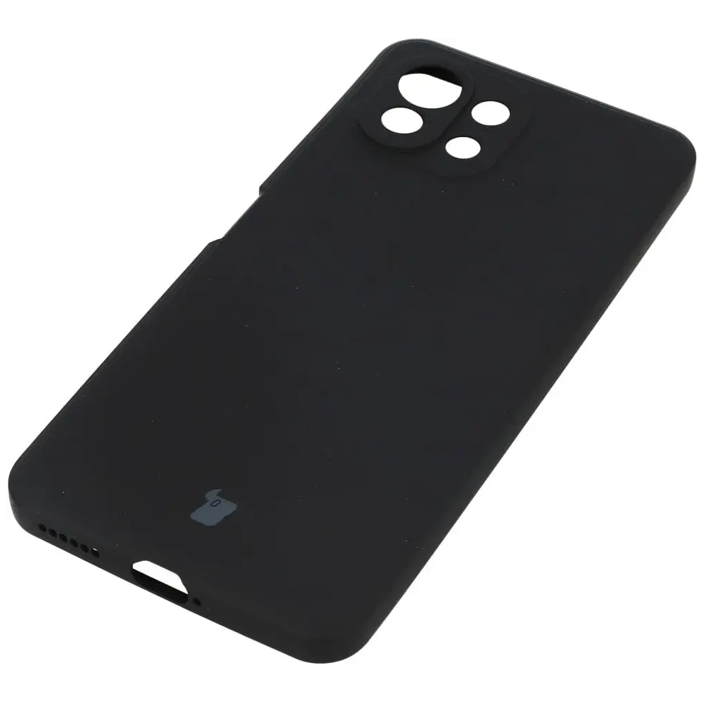Etui Bizon Case Silicone do Xiaomi Mi 11 Lite / 5G / 5G NE czarne