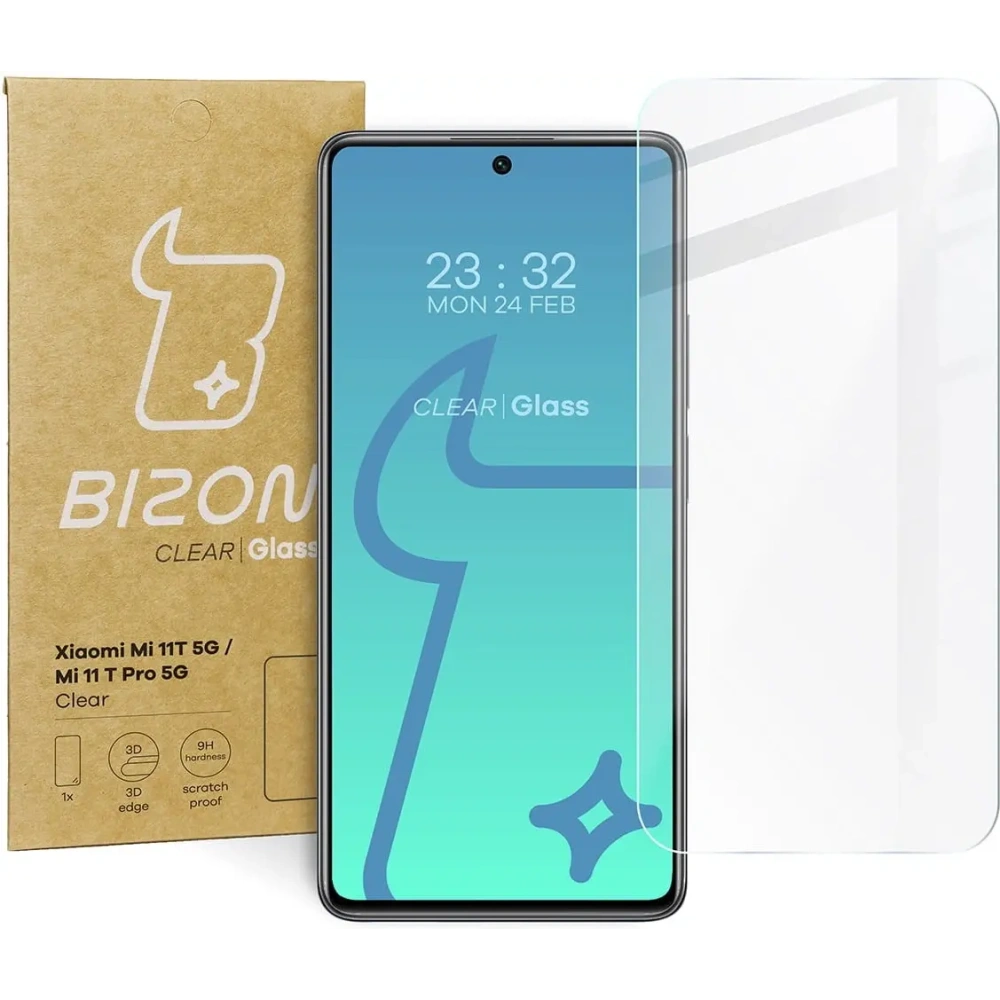 Szkło hartowane Bizon Glass Clear do Xiaomi Mi 11T 5G / 11T Pro 5G