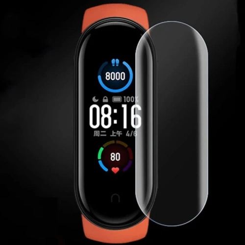 Kup Bizon Glass Hydrogel Xiaomi Mi Band 6 / 5 [2 PACHET] - BIZ2049 - {ean13} - Sklep Home Screen