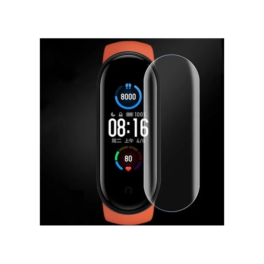 Folia hydrożelowa Bizon Glass Hydrogel Xiaomi Mi Band 6 / 5 [2 PACK]