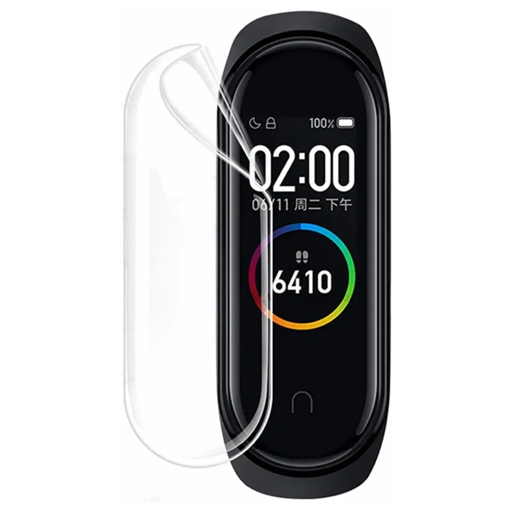 Folia hydrożelowa Bizon Glass Hydrogel Xiaomi Mi Band 6 / 5 [2 PACK]