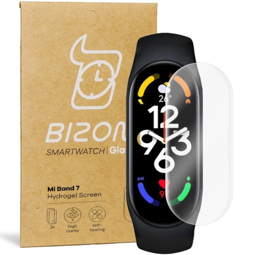 Kup Bizon Glass Hydrogel Xiaomi Mi Band 7 [2 PACHET] - BIZ2050 - {ean13} - Sklep Home Screen