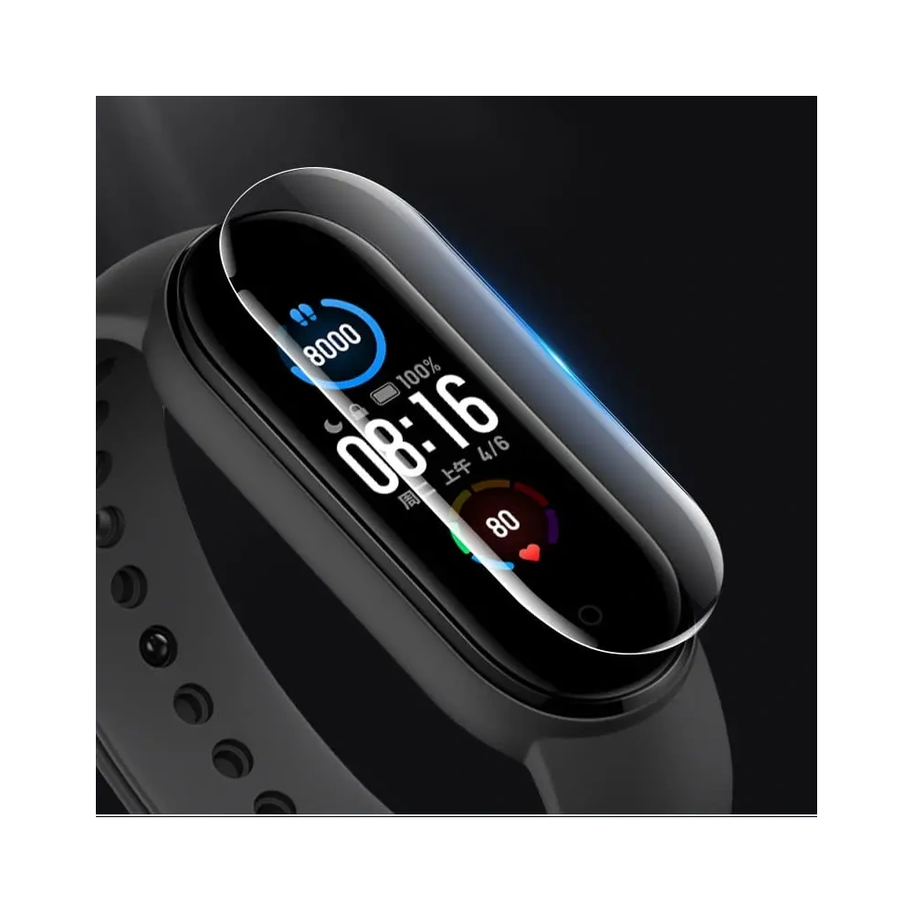 Folia hydrożelowa na ekran Bizon Glass Hydrogel Xiaomi Mi Band 7 [2 PACK]