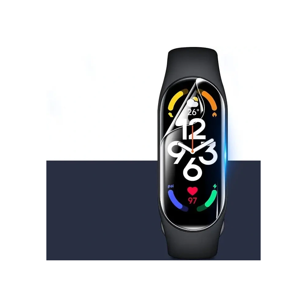 Folia hydrożelowa na ekran Bizon Glass Hydrogel Xiaomi Mi Band 7 [2 PACK]