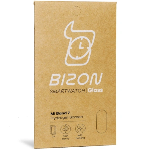 Kup Bizon Glass Hydrogel Xiaomi Mi Band 7 [2 PACHET] - BIZ2050 - {ean13} - Sklep Home Screen